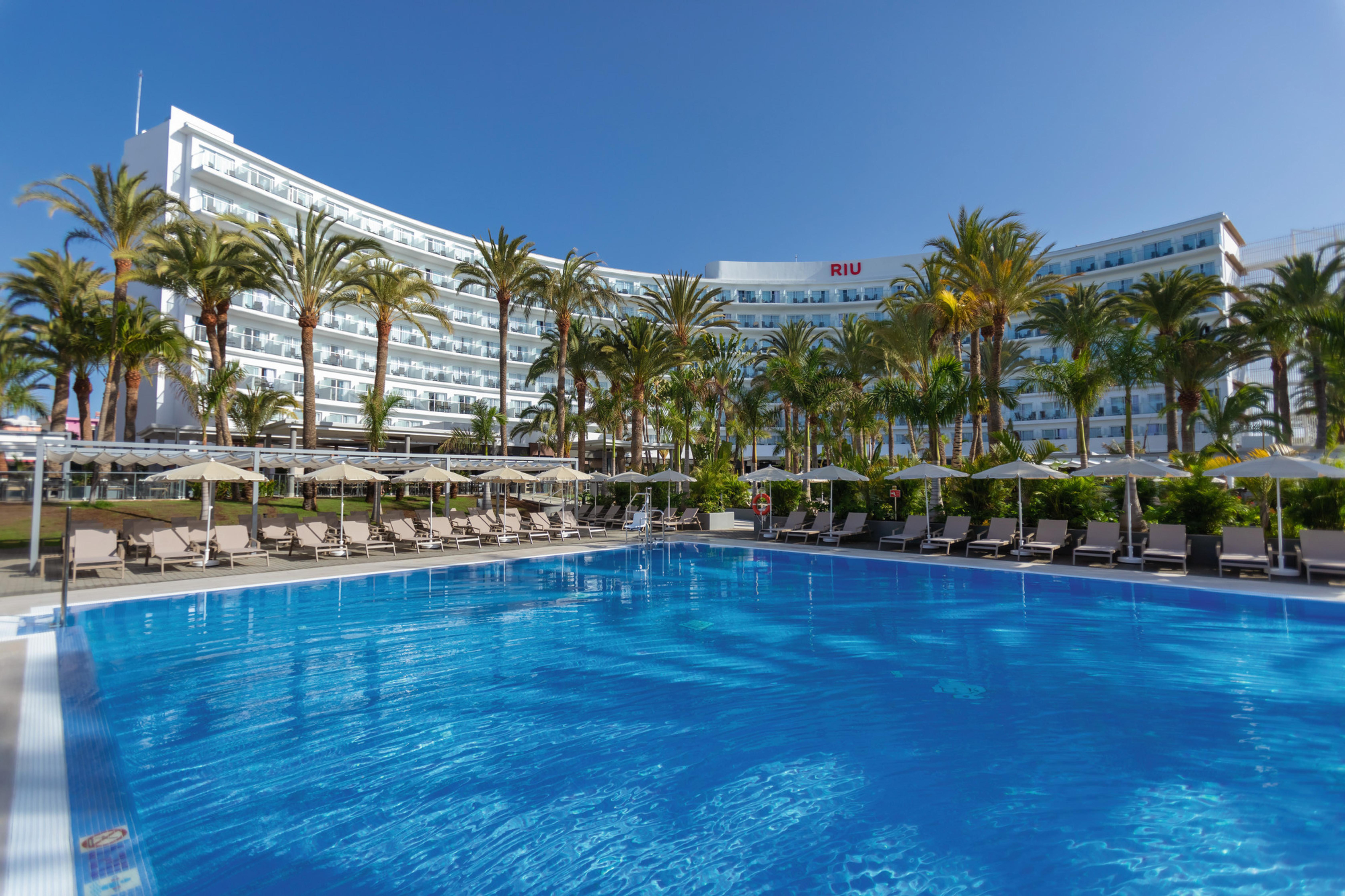 Riu Palace Palmeras 普拉亚戴尔雷安格莱斯 外观 照片