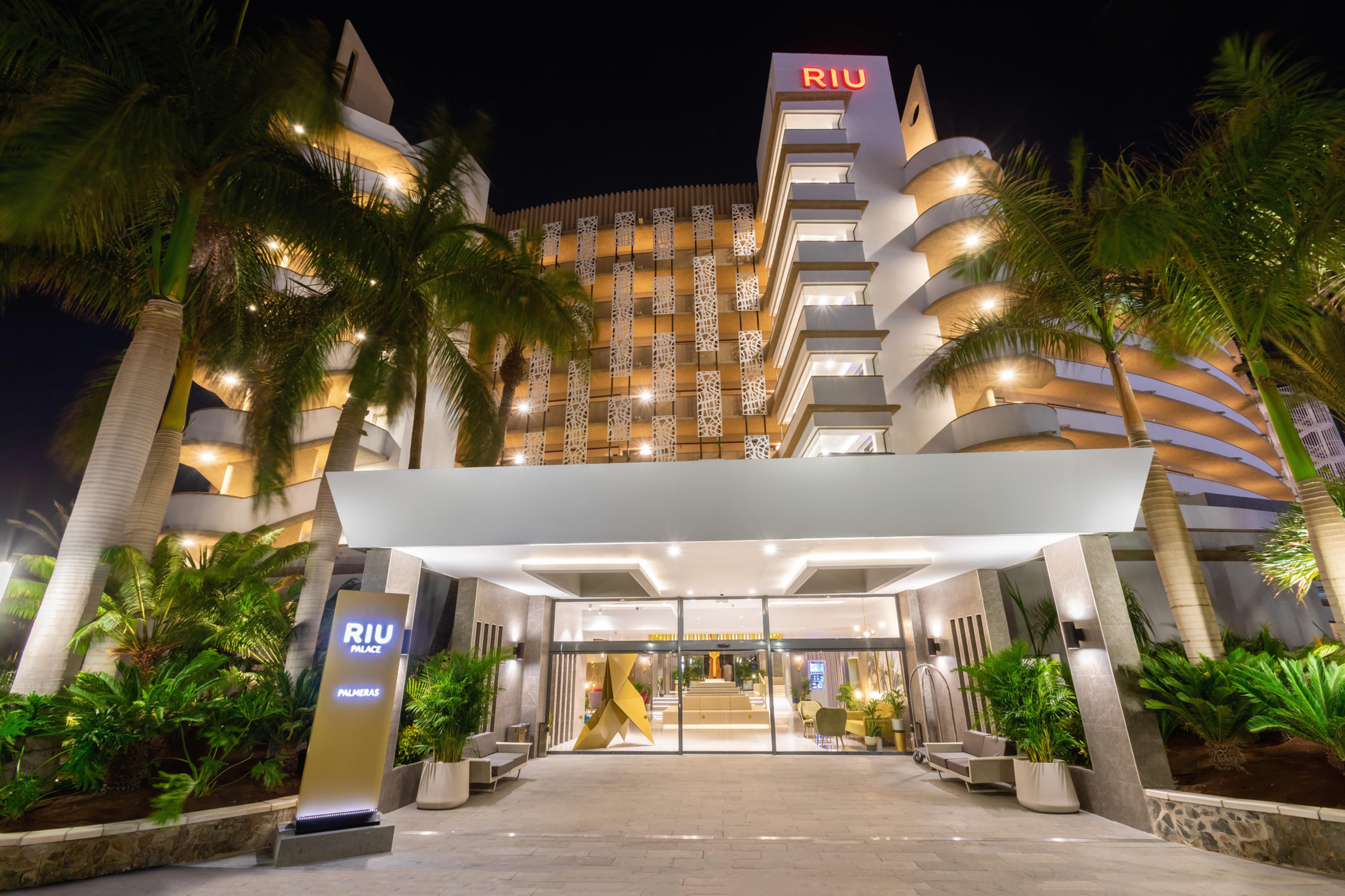 Riu Palace Palmeras 普拉亚戴尔雷安格莱斯 外观 照片