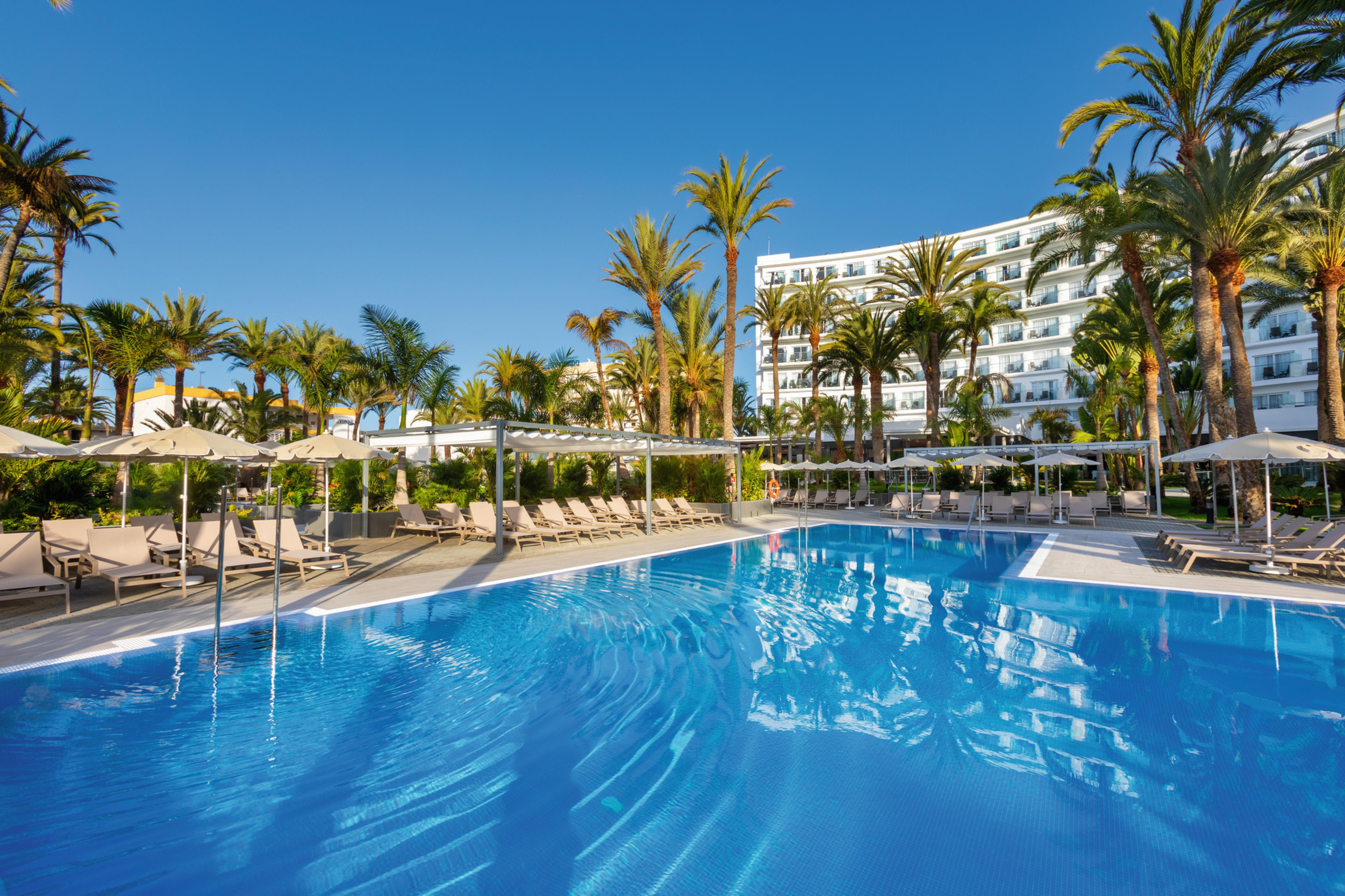 Riu Palace Palmeras 普拉亚戴尔雷安格莱斯 外观 照片