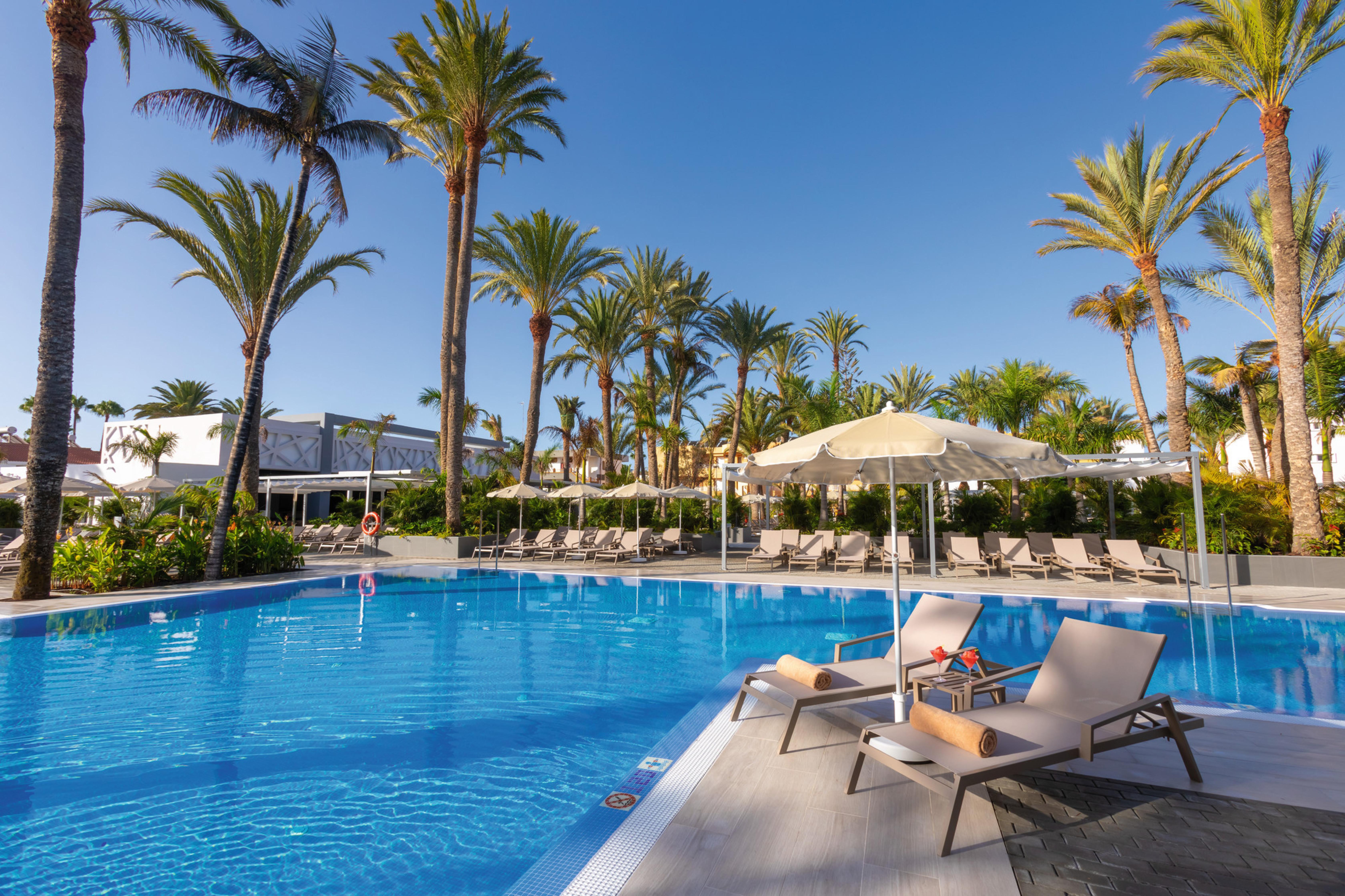 Riu Palace Palmeras 普拉亚戴尔雷安格莱斯 外观 照片